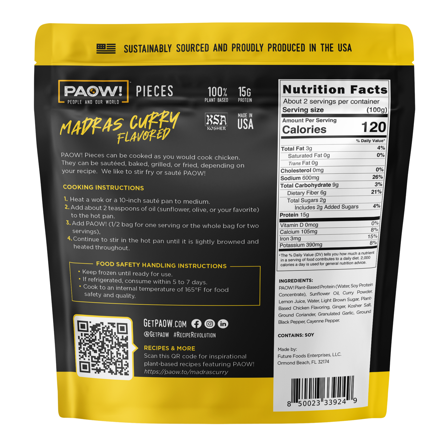 PAOW! Pieces: Madras Curry-Flavored