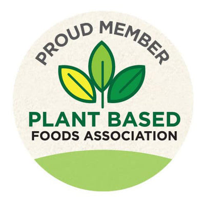 Proud member of the Plant Based Foods Association